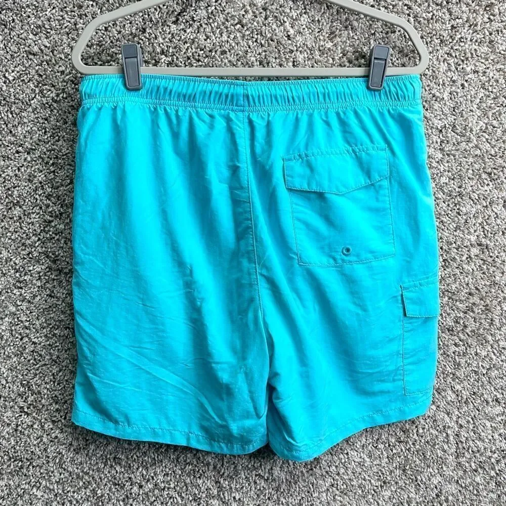 Tommy Bahama Swim Trunks Men’s Large Relax Blue Nylon‎ 6”